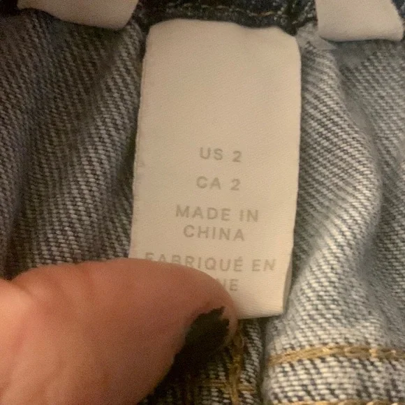 H&M High Rise Denim Shorts - Picture 13 of 15